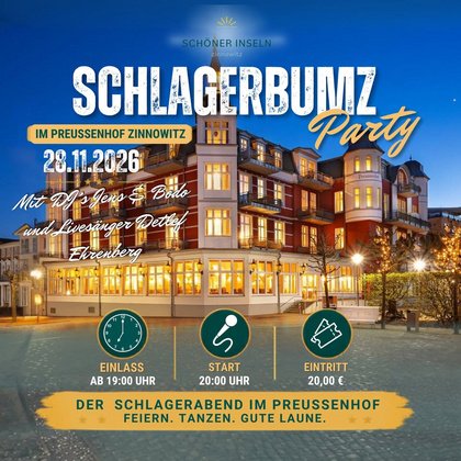 Schlager Bumz – Die große Schlagerparty in Zinnowitz