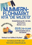 Nummern-Flohmarkt Kita "Die Wilde 13"