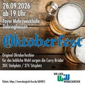 Oktoberfest im Foyer Mehrzweckhalle in Dabringhausen