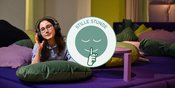 Stille Stunde in der Ausstellung über mentale Gesundheit "Wie geht's"