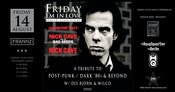 Friday I’m in Love – A Tribute to Post-Punk · Dark 80s + Nick Cave | DJs Björn & Wilco