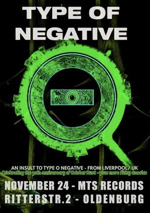 TYPE OF NEGATIVE - Celebrating 30 Years Of 'October Rust'
