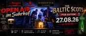 Open Air im Suhrhof mit The Baltic Scots 'Pub Edition'