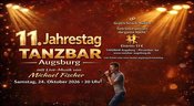 11 Jahre TANZBAR! DER Jubiläums-Tanzabend mit Gratis Snack-Büfett und LIVE Musik von Michael Fischer