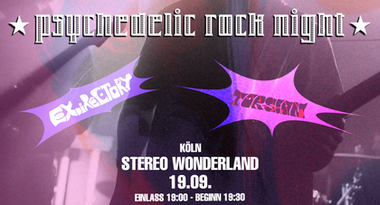 Psychedelic Rock Night | Exdirectory & Torsion