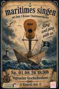 Maritimes Singen mit dem 1. Bremer Ukulelenorchester