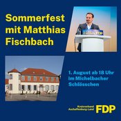 Sommerfest der FDP Aschaffenburg-Land