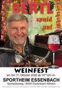 WEINFEST im Sportheim Essenbach bei Landshut