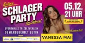Eutin's Schlagerparty des Jahres mit VANESSA MAI live