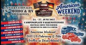 8. Intern. US Motorhome und RV Treffen im Rahmen des American Weekend am Falkensteinsee
