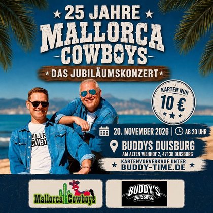 25 Jahre Mallorca Cowboys - Das Jubiläumskonzert!!