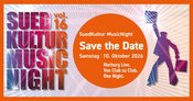 16. Suedkultur-MusicNight 2026 mit: Anemone, Asteroid Kane, The Panitbox & Sweet Cougar Dreams