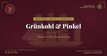 Grünkohl und Pinkel mit dem Shanty-Chor Regensburg