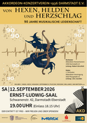 Von Hexen, Helden und Herzschlag - 90 Jahre Akkordeon-Konzertverein 1936 Darmstadt