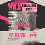 Max‘s Geburtstags Bash