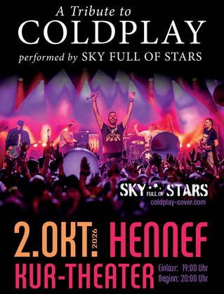 SKY FULL OF STARS - Die ultimative Hommage an COLDPLAY