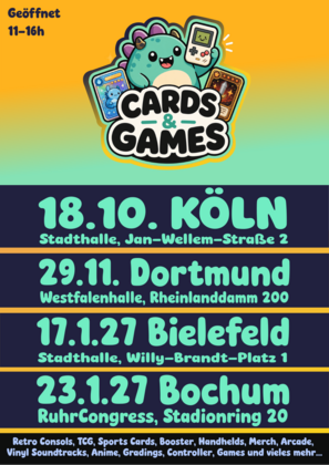 Cards and Games Westfallenhalle 29.11.