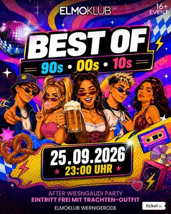 25.09.2026 Best Of 🩵 90s 00s 🩷 10s | AFTER WIESN EDITION