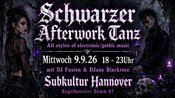Schwarzer Afterwork Tanz... mit DJ Fusion & DJane Blackrose - all styles of electronic/gothic music