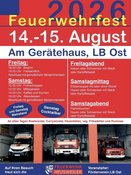 Feuerwehrfest 2026 – Löschbezirk Ost
