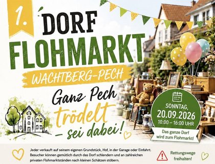 Dorfflohmarkt in Pech