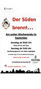Der Süden Brennt