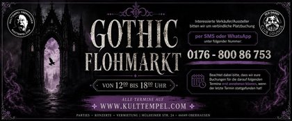 Gothic Flohmarkt am 07.11.2027
