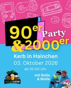 90er/2000er Party mit Bolle und Wolle