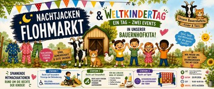 Nachtjacken Flohmarkt und Weltkindertag