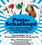 Schafkopf-Turnier auf der Oscheffer Kerb