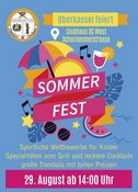 Sommerfest in Oberkassel