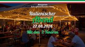 Italienischer Abend im Biergarten "Zum schwankenden Ritter"