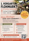 1. Vorgarten-Flohmarkt im Ostseebad Nienhagen