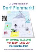2. Gondelsheimer Dorf-Flohmarkt