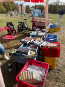 Buchflohmarkt auf dem Turley-Fest