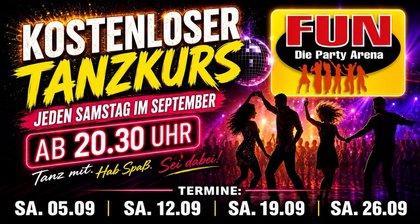 SEPTEMBER 2026 - Kostenloser Tanzkurs