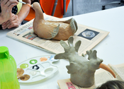 Kinder Keramik Kurs „Vögel“