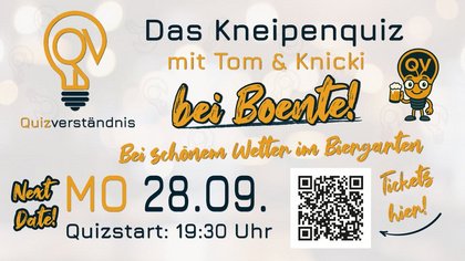 Quizabend bei Boente – Allgemeinwissen im Mittelpunkt