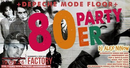 Forever Young: Die 80er-Party + Depeche Mode Floor