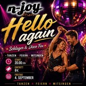 Hello again – Schlager & Disco Fox im n-joy Ahaus