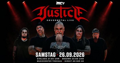 JUSTICE LIVE | 26.09.2026 | Musiccenter Trockau