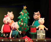 Das Berliner Puppentheater: Familie Wutz feiert Weihnachten