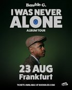 Booshle G. – I WAS NEVER ALONE Album Tour | Ponyhof Club Frankfurt