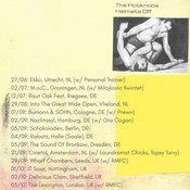 THE HOBKNOBS (lofi-pop, nl) + tba