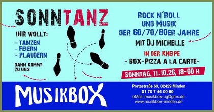 SO 11.10. | SONNTANZ w/ DJ MICHELLE