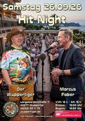 Hit-Night mit Marcus Faber und Der Wuppertiger