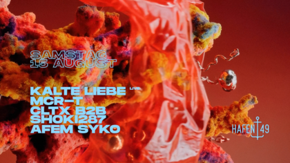 Kalte Liebe live, MCR-T, CLTX b2b SHOKI287 und Afem Syko