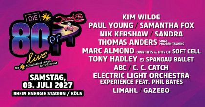 die 80er live Köln