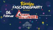 RIESIGE FASCHINGSPARTY AUF DER ALTEN SCHMELZ 2027