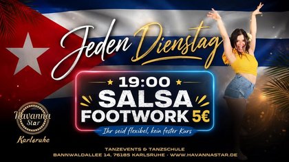 Salsa Footwork Workshopkein fester KursIhr könnt spontan kommen